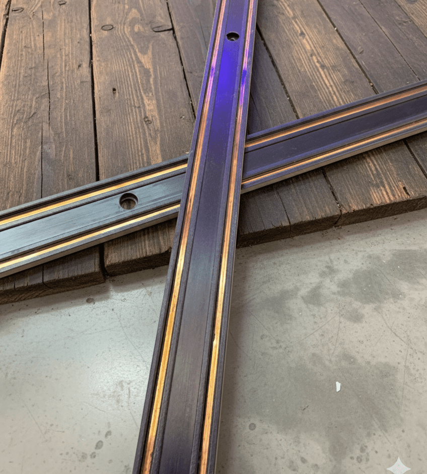 Ultrathin Magnetic Track Light Channel