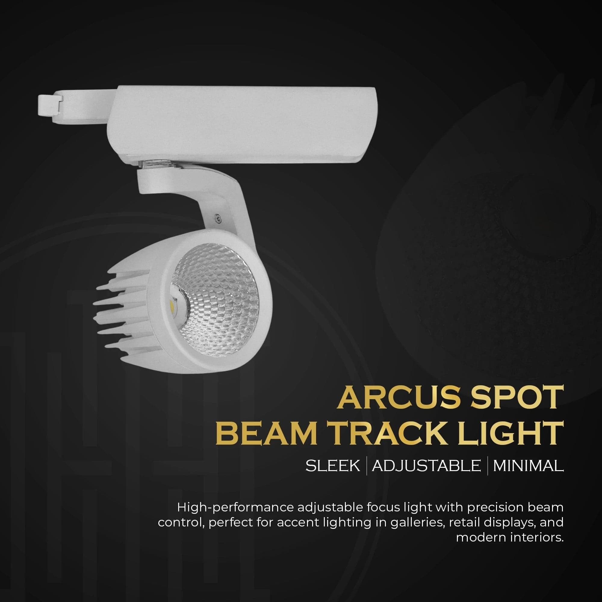 Arcus Spot Beam Track Light