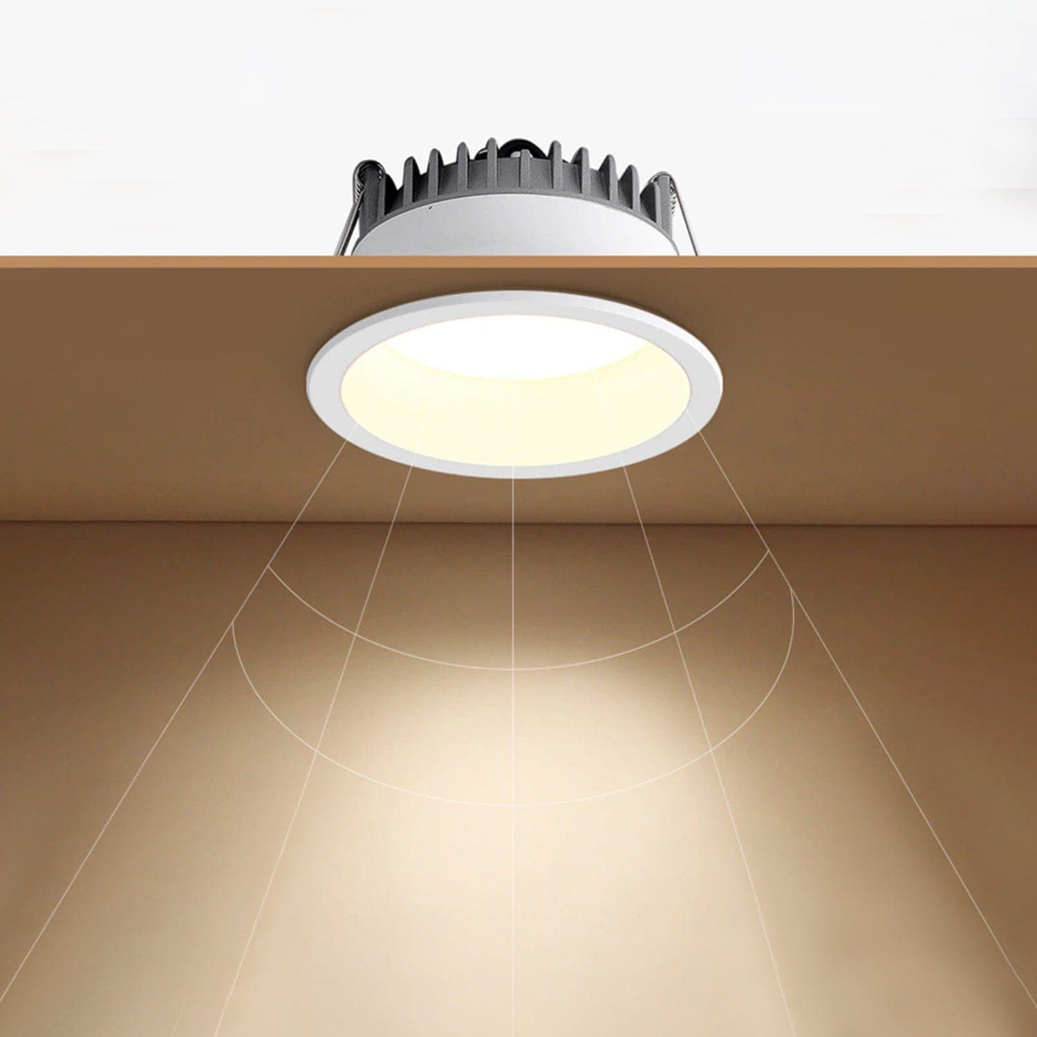 Deep Recessed Back-Lit Downlight Spotlight