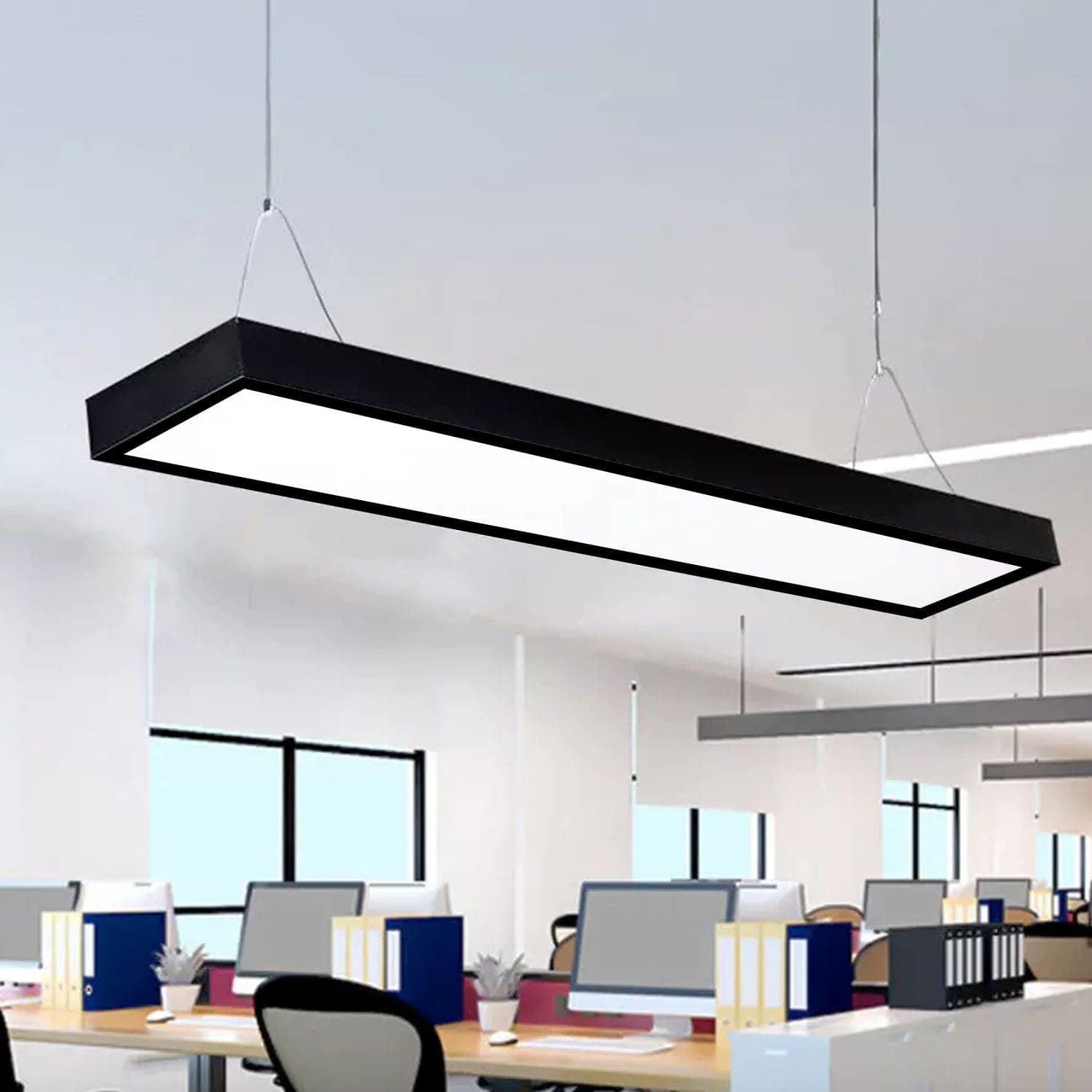 LED Rectangular Hanging Profile Light