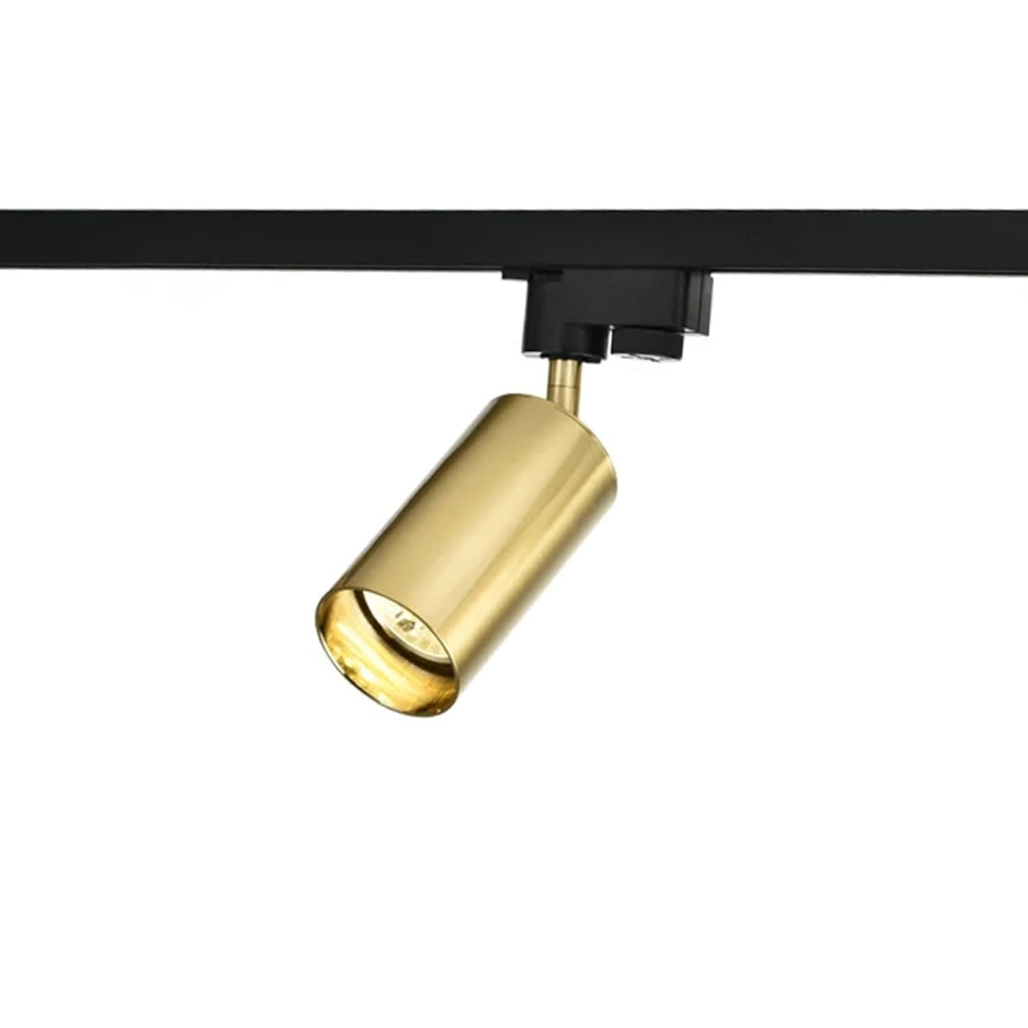 Solara Gold Cylindrical LED COB Spotlight Track Light