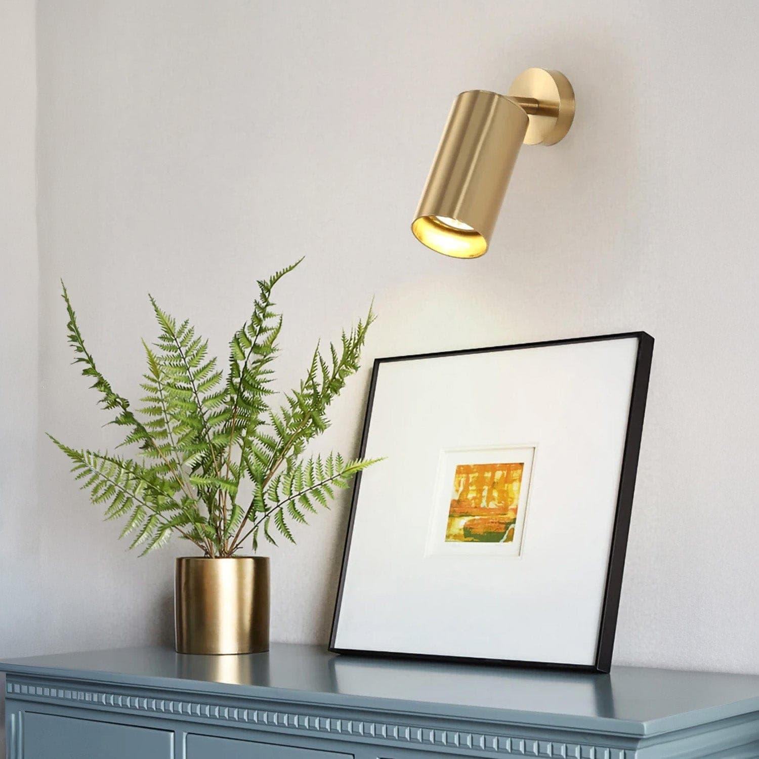 Solara Gold Cylindrical Surface COB Spotlight